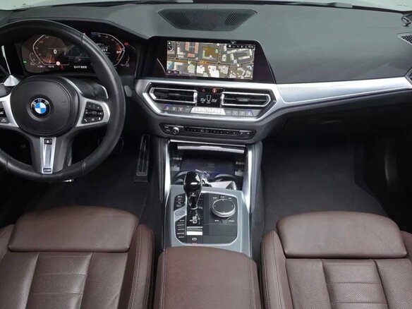 2022 BMW 4 серии 420d G22, G23, G26, чёрный - вид 11