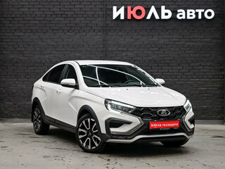 2023 Lada (ВАЗ) Vesta Cross I Рестайлинг (NG), белый, 1200000 рублей, вид 3