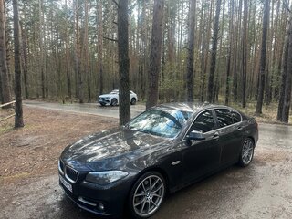 2013 BMW 5 серии 520i VI (F10/F11/F07) Рестайлинг, чёрный, 1812000 рублей, вид 4