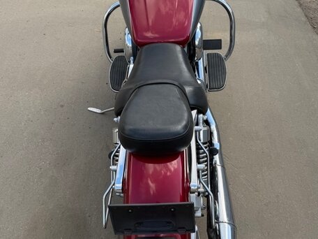 1999 Kawasaki VN1500 Vulcan, пурпурный, 399000 рублей, вид 4