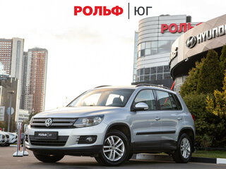 2012 Volkswagen Tiguan I Рестайлинг, серебристый, 953000 рублей, вид 1