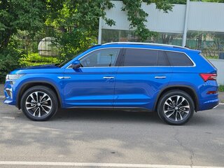 2023 Skoda Kodiaq I Рестайлинг, синий, 4590000 рублей, вид 3