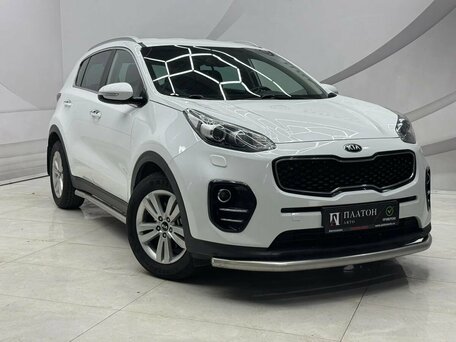 2017 Kia Sportage IV, белый, 1749000 рублей, вид 3