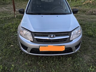 2017 Lada (ВАЗ) Granta I, серебристый, 430000 рублей, вид 1
