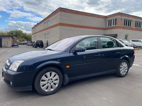 2002 Opel Vectra C, синий, 450000 рублей, вид 5