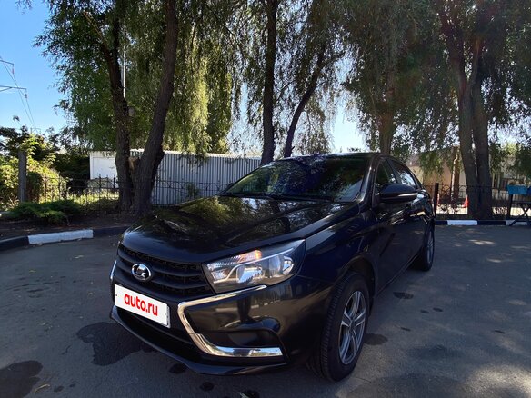 2018 Lada (ВАЗ) Vesta I, чёрный, 620000 рублей