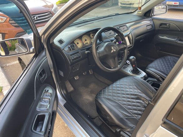 2006 Mitsubishi Lancer IX Рестайлинг, серебристый, 320000 рублей - вид 15