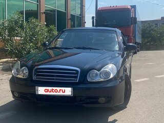 2006 Hyundai Sonata ТагАЗ IV (EF) Рестайлинг, чёрный, 295000 рублей, вид 3