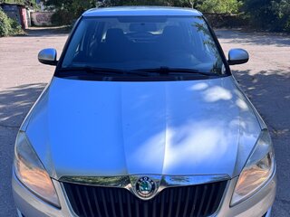 2012 Skoda Fabia II Рестайлинг, серый, 600000 рублей, вид 1