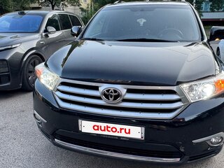 2011 Toyota Highlander II (XU40) Рестайлинг, чёрный, 1800000 рублей, вид 1