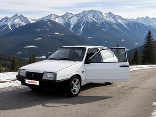 1988 Lada (ВАЗ) 2108 21086, белый, 200000 рублей, вид 1