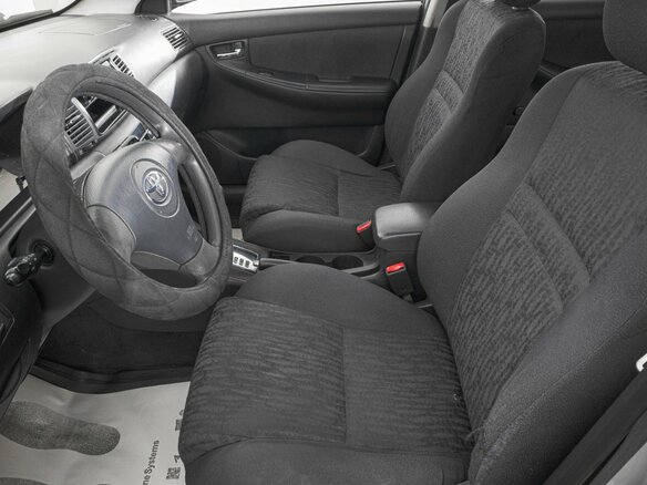 2002 Toyota Corolla IX (E120, E130), серый, 619000 рублей - вид 9