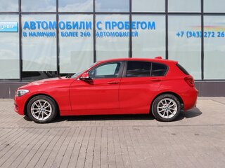 2016 BMW 1 серии 118i II (F20/F21) Рестайлинг, красный, 1560000 рублей, вид 2