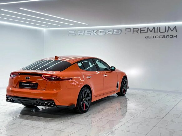 2019 Kia Stinger I, оранжевый, 3638000 рублей - вид 29
