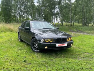 2001 BMW 5 серии 525i IV (E39) Рестайлинг, чёрный, 850000 рублей, вид 3