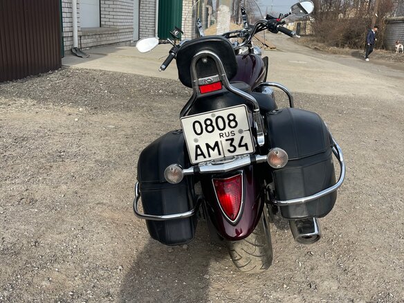 2008 Yamaha XVS1300, розовый, 825000 рублей - вид 7