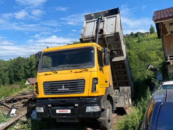 2015 МАЗ 6501, жёлтый, 1500000 рублей - вид 8