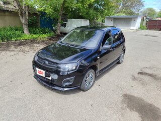 2015 Lada (ВАЗ) Kalina Sport II, чёрный, 440000 рублей, вид 1