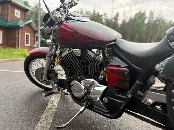 2002 Honda VT 750, чёрный, 444000 рублей - вид 6