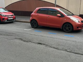 2006 Toyota Yaris II, оранжевый, 415000 рублей, вид 4