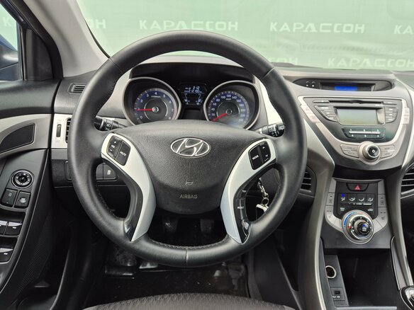 2013 Hyundai Elantra V (MD), синий - вид 4