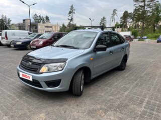 2017 Lada (ВАЗ) Granta I, голубой, 520000 рублей, вид 3