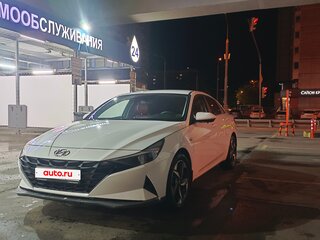 2023 Hyundai Elantra VII (CN7), белый, 2200000 рублей, вид 1
