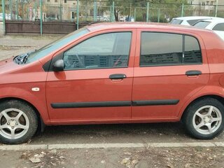 2009 Hyundai Getz I Рестайлинг, красный, 520000 рублей, вид 3