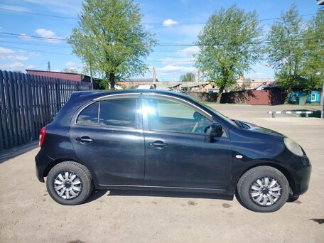 2013 Nissan March IV (K13), чёрный, 600000 рублей, вид 3