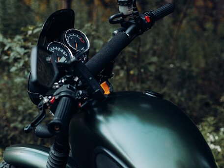 2012 Triumph Scrambler, зелёный, 640000 рублей, вид 2