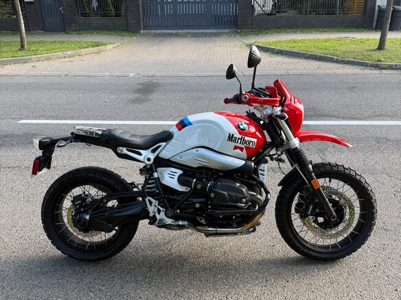 2017 BMW R Nine T, красный, 850000 рублей