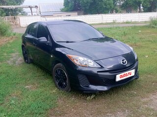 2012 Mazda 3 II (BL) Рестайлинг, чёрный, 1075000 рублей, вид 2