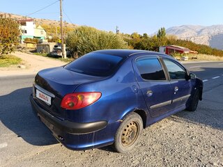 2008 Peugeot 206, синий, 185000 рублей, вид 5