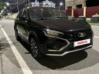 2024 Lada (ВАЗ) Vesta Cross I Рестайлинг (NG), чёрный, 1370000 рублей, вид 2