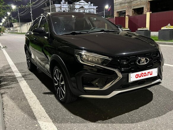2024 Lada (ВАЗ) Vesta Cross I Рестайлинг (NG), чёрный, 1370000 рублей - вид 1