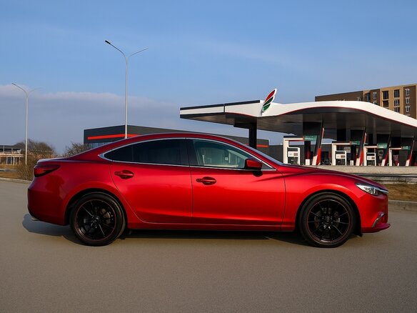 2017 Mazda 6 III (GJ) Рестайлинг, пурпурный, 2000000 рублей - вид 2