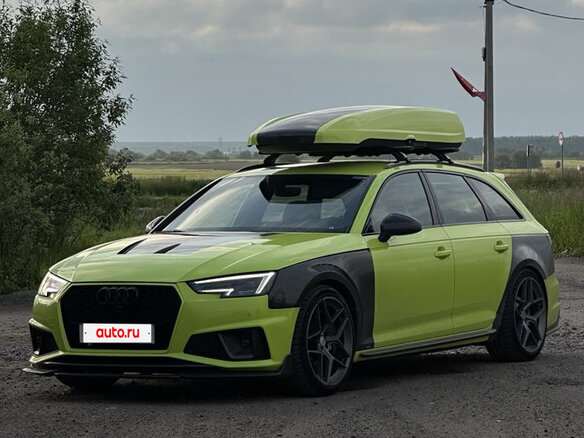 2019 Audi A4 V (B9), синий, 4750000 рублей