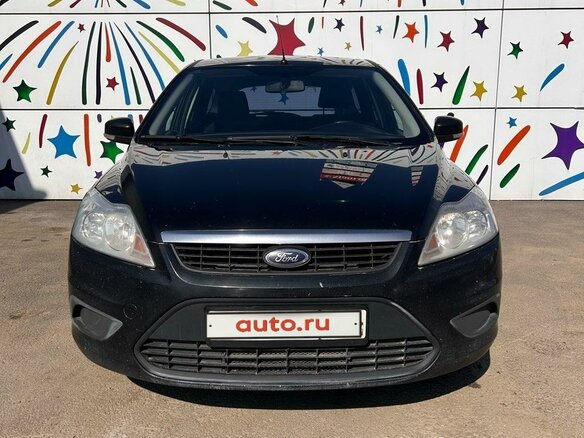 2009 Ford Focus II Рестайлинг, чёрный, 680000 рублей - вид 1