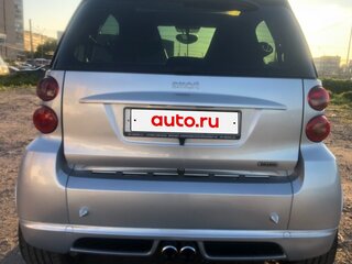 2009 Smart Fortwo Brabus II, серый, 800000 рублей, вид 5