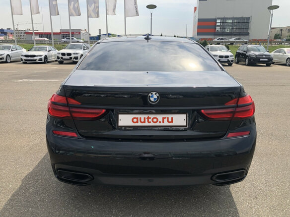 2018 BMW 7 серии 730i VI (G11/G12), чёрный - вид 5