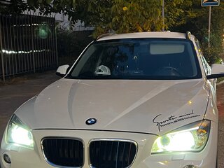 2013 BMW X1 18i I (E84) Рестайлинг, белый, 1300000 рублей, вид 2