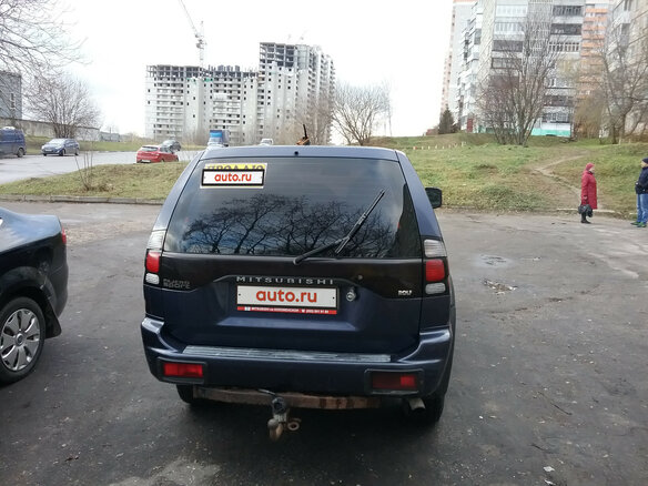 2005 Mitsubishi Pajero Sport I Рестайлинг, синий - вид 8