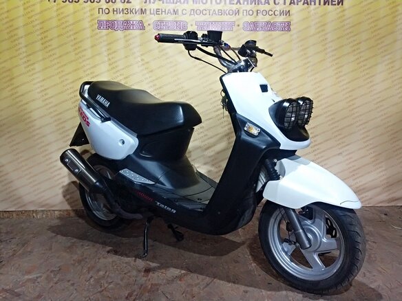 2009 Yamaha BWs, белый - вид 1