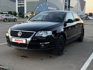 2005 Volkswagen Passat B6, чёрный, 450000 рублей, вид 1