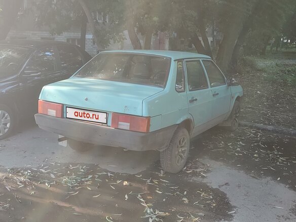 2000 Lada (ВАЗ) 21099, голубой, 70000 рублей - вид 5
