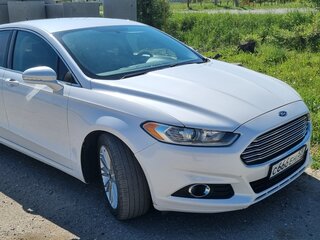 2013 Ford Fusion (North America) II, белый, 1050000 рублей, вид 4