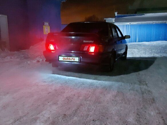 2009 Lada (ВАЗ) 2115, чёрный - вид 1