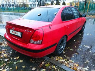 2003 Hyundai Elantra III (XD2) Рестайлинг, красный, 280000 рублей, вид 3