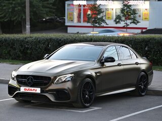 2019 Mercedes-Benz E-Класс AMG 63 AMG S V (W213), синий, 7120000 рублей, вид 1