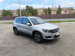 2013 Volkswagen Tiguan I Рестайлинг, серебристый, 1070000 рублей, вид 2